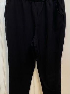 SO Black Wide-Leg Women's Pants